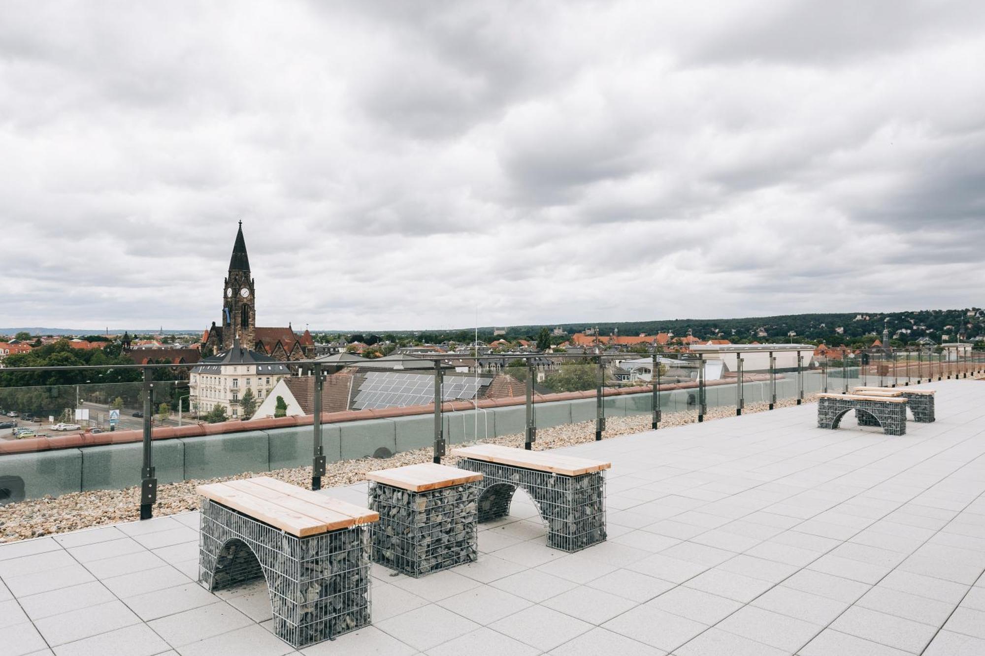 Oasis Appart - Wohnen In Dresden - Netflix - Tiefgarage - Dachterrasse Eksteriør bilde