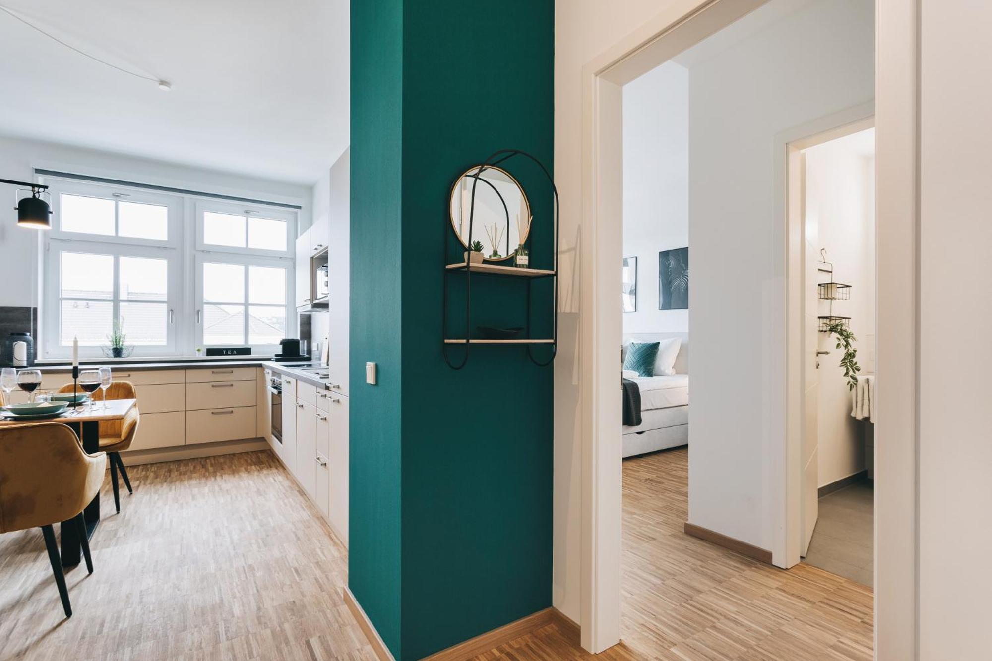 Oasis Appart - Wohnen In Dresden - Netflix - Tiefgarage - Dachterrasse Rom bilde