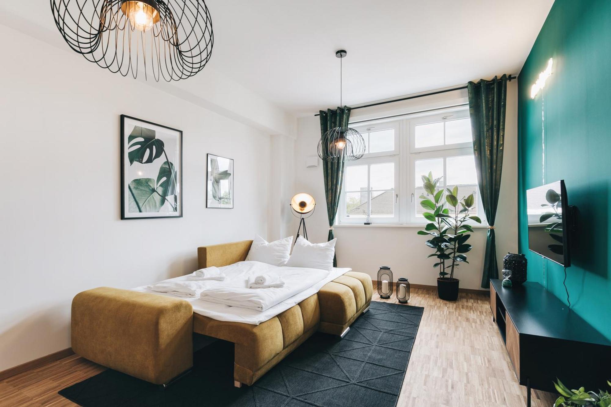 Oasis Appart - Wohnen In Dresden - Netflix - Tiefgarage - Dachterrasse Rom bilde