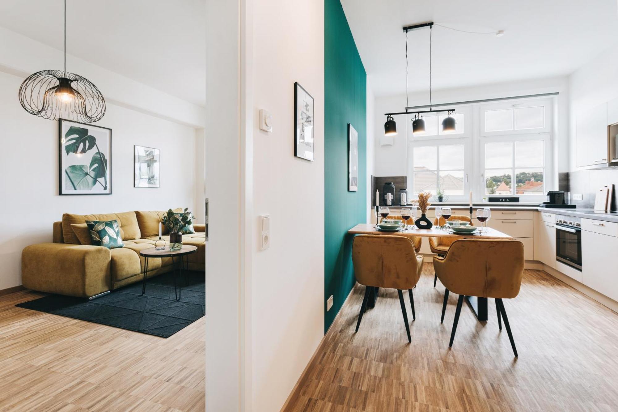 Oasis Appart - Wohnen In Dresden - Netflix - Tiefgarage - Dachterrasse Rom bilde