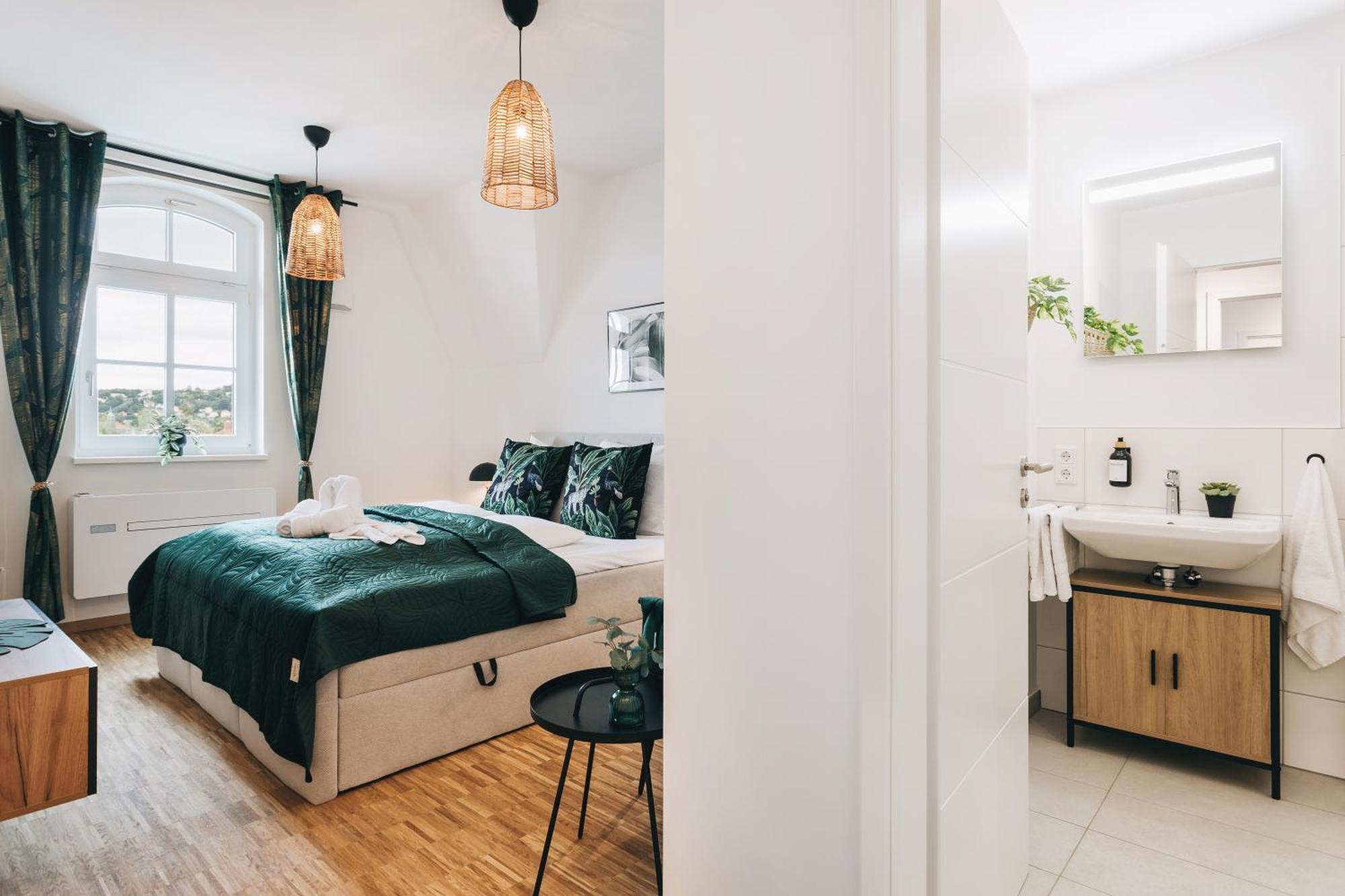 Oasis Appart - Wohnen In Dresden - Netflix - Tiefgarage - Dachterrasse Eksteriør bilde