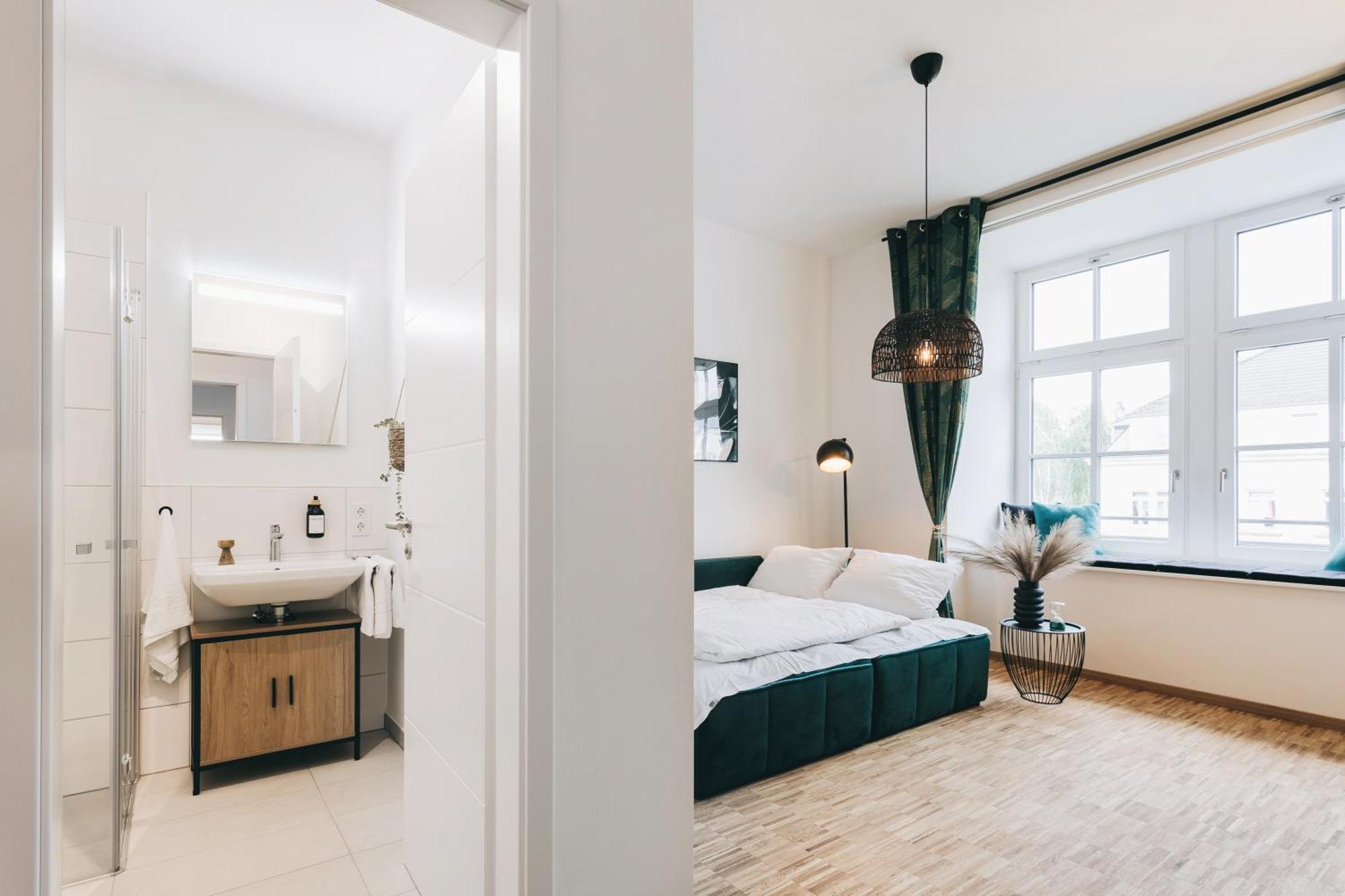 Oasis Appart - Wohnen In Dresden - Netflix - Tiefgarage - Dachterrasse Rom bilde